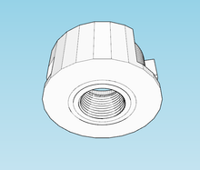 Load image into Gallery viewer, Modulus Muzzle to Airsoft Barrel Adapter Mark II - AirPower3D
