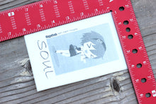 Load image into Gallery viewer, ENFP INTJ Soul Mate Couple B/W 4"x6" Thermal Stickers - Kawaii Anime Chibi - MBTI Thoughts - Myers Briggs Type Indicator Personality - Pongo Beach
