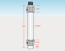 Load image into Gallery viewer, MCX MPX 130mm Barrel Extension for MCX/MPX CO2 Air Rifle Gun - Use Airsoft Mock Silencers and Suppressors on AirGun - AirPower3D