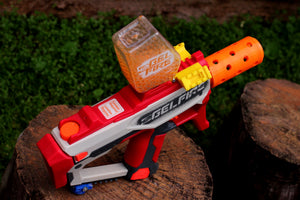 Blasters3D 45-Degrees 4-Slots Offset Picatinny Rails (Both Sides) for Nerf Pro GelFire Gel Blaster - For Mythic and X MrBeast