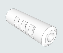 Load image into Gallery viewer, Airsoft3D M93R Muzzle Flashhider (PT+) for Airsoft Pistols and Rifle - AEG GBB Toy Guns