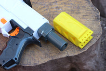 Load image into Gallery viewer, Blasters3D Modulus Receiver Picatinny Mount Adapter (Long) - Slide On Performance Mod for Nerf Foam Dart Toy Blasters - Build Ergonomic Science Fiction Weapons - TeleScopix