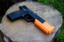 Load image into Gallery viewer, Airsoft3D Strike Frame Mounted Compensator Mk. II with Rail for G17, G18c, M&amp;P 40, and M&amp;P 9 SoftAir Pistol - Airsoft Electronic Gun - Gas BlowBack (GBB)