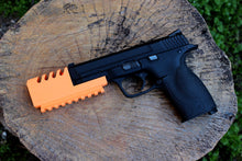 Load image into Gallery viewer, Airsoft3D Strike Frame Mounted Compensator Mk. II with Rail for G17, G18c, M&amp;P 40, and M&amp;P 9 SoftAir Pistol - Airsoft Electronic Gun - Gas BlowBack (GBB)