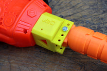 Load image into Gallery viewer, Blasters3D Modulus Receiver Picatinny Mount Adapter (Short) - Slide On Performance Mod for Nerf Foam Dart Toy Blasters - Build Ergonomic Science Fiction Weapons - TeleScopix