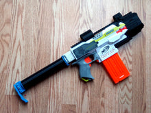 Load image into Gallery viewer, Blasters3D Modulus Receiver Picatinny Mount Adapter (Short) - Slide On Performance Mod for Nerf Foam Dart Toy Blasters - Build Ergonomic Science Fiction Weapons - TeleScopix