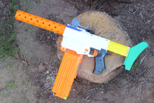 Load image into Gallery viewer, Blasters3D Modulus Receiver Picatinny Mount Adapter (Long) - Slide On Performance Mod for Nerf Foam Dart Toy Blasters - Build Ergonomic Science Fiction Weapons - TeleScopix