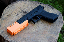 Load image into Gallery viewer, Airsoft3D Strike Frame Mounted Compensator Mk. II with Rail for G17, G18c, M&amp;P 40, and M&amp;P 9 SoftAir Pistol - Airsoft Electronic Gun - Gas BlowBack (GBB)