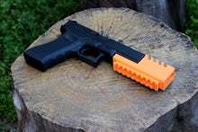 Load image into Gallery viewer, Airsoft3D Strike Frame Mounted Compensator Mk. II with Rail for G17, G18c, M&amp;P 40, and M&amp;P 9 SoftAir Pistol - Airsoft Electronic Gun - Gas BlowBack (GBB)