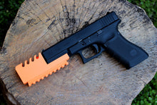 Load image into Gallery viewer, Airsoft3D Strike Frame Mounted Compensator Mk. II with Rail for G17, G18c, M&amp;P 40, and M&amp;P 9 SoftAir Pistol - Airsoft Electronic Gun - Gas BlowBack (GBB)