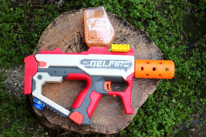 Blasters3D 45-Degrees 4-Slots Offset Picatinny Rails (Right Side) for Nerf Pro GelFire Gel Blaster - For Mythic and X MrBeast