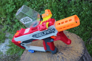Blasters3D HexVen Flash Hider (100mm Long) for Nerf N-Strike Modulus - Muzzle Barrel Mod - Inspired by SciFi Movies - Video Game Weapon Prop