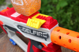 Blasters3D 45-Degrees 4-Slots Offset Picatinny Rails (Right Side) for Nerf Pro GelFire Gel Blaster - For Mythic and X MrBeast