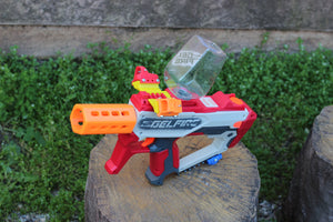 Blasters3D HexVen Flash Hider (100mm Long) for Nerf N-Strike Modulus - Muzzle Barrel Mod - Inspired by SciFi Movies - Video Game Weapon Prop