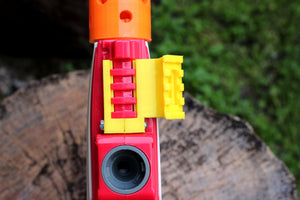 Blasters3D 45-Degrees 4-Slots Offset Picatinny Rails (Right Side) for Nerf Pro GelFire Gel Blaster - For Mythic and X MrBeast