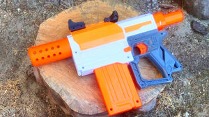 Blasters3D HMP Flash Suppressor (102mm Long) for Foam Dart/Ball Blasters - Muzzle Barrel Mod