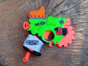 Blasters3D Micro Shots Rail to Picatinny Rail Adapter (4-Slots) - Use Standard NATO/Picatinny/Weaver Accessory on Nerf MicroShots Blasters