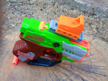 Load image into Gallery viewer, Blasters3D Micro Shots Rail to Picatinny Rail Adapter (6-Slots) - Use Standard NATO/Picatinny/Weaver Accessory on Nerf MicroShots Blasters