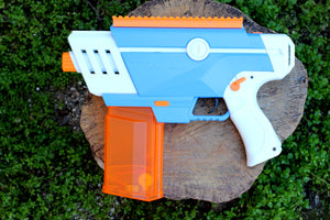 Blasters3D Full-Length Top Picatinny Rail (20-Slots) for UnlocX V1 V2 Rifle Gel Blaster - Slide-On Performance Mod - No Tools Required