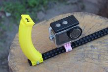 Load image into Gallery viewer, ActionCam CurvyGrip Handle - Turn Picatinny Rail into Action Cam Underwater Diving Rig Tray - For Cinematography and Videography Camcorder - EveryThang3D