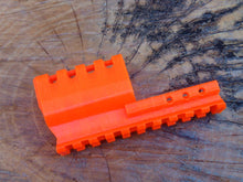 Load image into Gallery viewer, J.W. Frame Mounted Compensator with 10-Slots Rail for 1911 Compact Airsoft GBB Pistol - SoftAir Survival Game - Hitman Assassin Cosplay LARP - Airsoft3D
