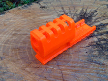 Load image into Gallery viewer, J.W. Frame Mounted Compensator with 10-Slots Rail for 1911 Compact Airsoft GBB Pistol - SoftAir Survival Game - Hitman Assassin Cosplay LARP - Airsoft3D