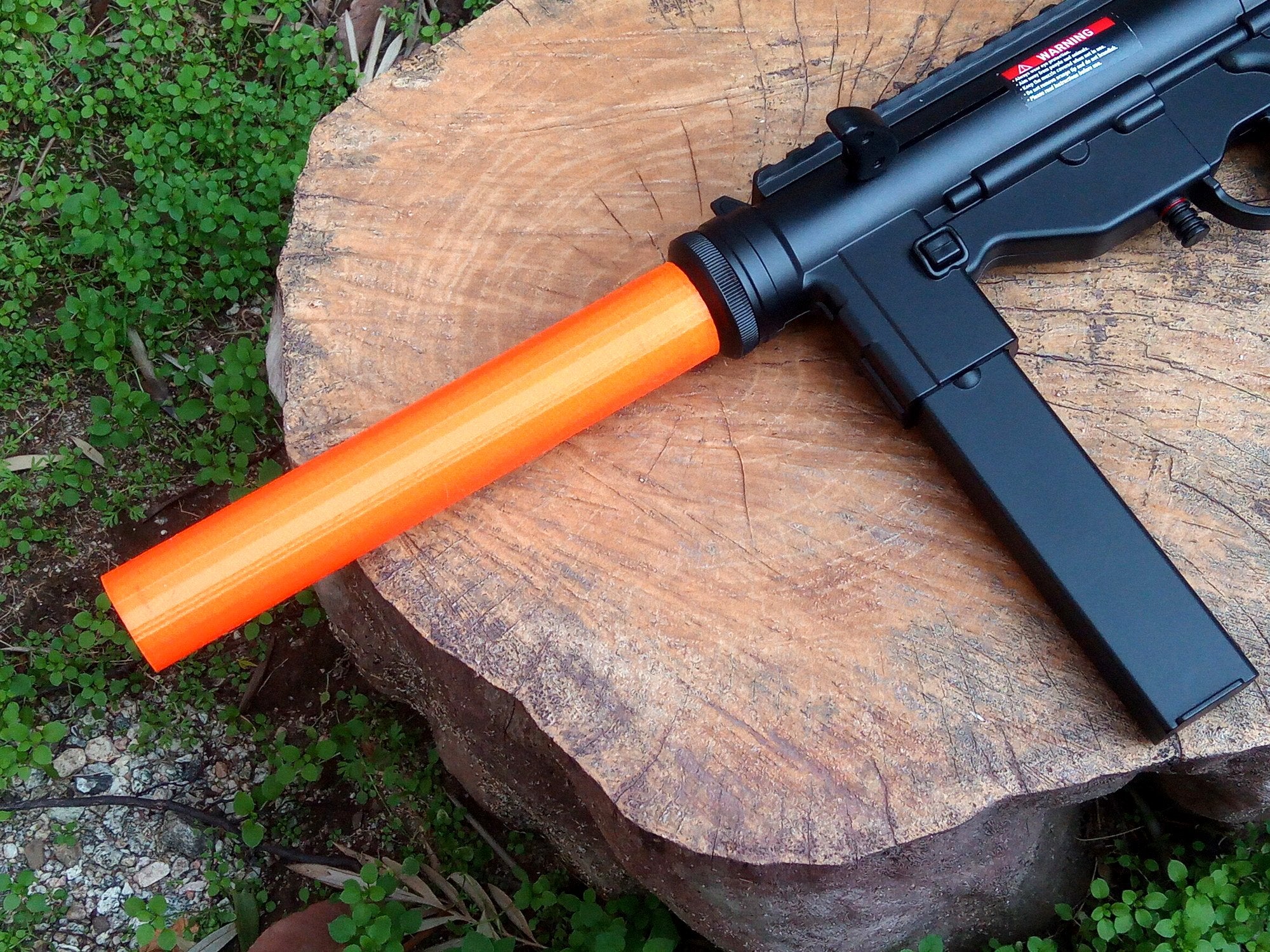 AFZ Mock Silencer for M302 Airsoft Spring Gun - Based on