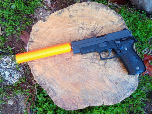 AirPower3D Fake Suppressor / Silencer - for P226 CO2 Air Pistol Gun Airgun