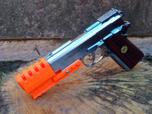Load image into Gallery viewer, J.W. Frame Mounted Compensator with 10-Slots Rail for 1911 Compact Airsoft GBB Pistol - SoftAir Survival Game - Hitman Assassin Cosplay LARP - Airsoft3D