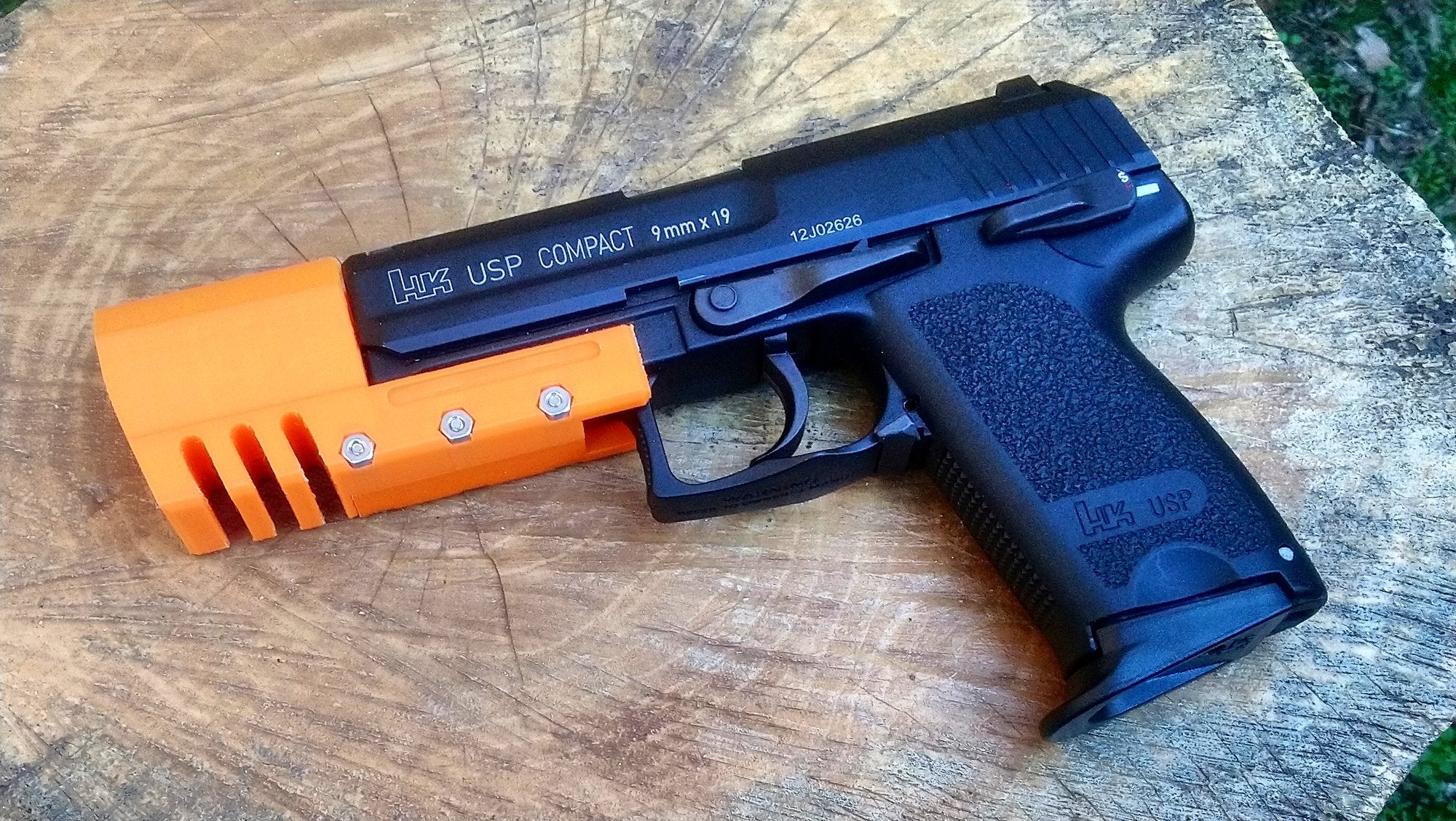トイガン KSC USP match HW GBB Evike.com Exclusive Heckler & Koch USP Match Gas Blowback