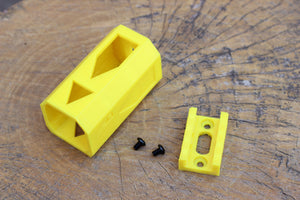 Blasters3D Modulus Receiver Picatinny Mount Adapter (Long) - Slide On Performance Mod for Nerf Foam Dart Toy Blasters - Build Ergonomic Science Fiction Weapons - TeleScopix