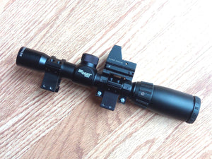 AirPower3D Picatinny Rail for 1" Scope Tube - Works with MCX 1-4x24 Riflescope - For mounting Red Dot Reflex Sight on airguns