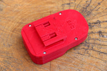 Load image into Gallery viewer, DIY Adapter (Mark II Rugged) for Ridgid 18V Battery to Drill Master 18V Power Tool - Interchange Batteries Between Brands - Single Battery Does It - EveryThang3D