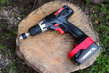 Load image into Gallery viewer, DIY Adapter (Mark II Rugged) for Ridgid 18V Battery to Drill Master 18V Power Tool - Interchange Batteries Between Brands - Single Battery Does It - EveryThang3D