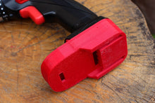 Load image into Gallery viewer, DIY Adapter (Mark II Rugged) for Ridgid 18V Battery to Drill Master 18V Power Tool - Interchange Batteries Between Brands - Single Battery Does It - EveryThang3D