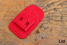 Load image into Gallery viewer, DIY Adapter (Mark II Rugged) for Ridgid 18V Battery to Drill Master 18V Power Tool - Interchange Batteries Between Brands - Single Battery Does It - EveryThang3D