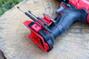 4-Bits Holder for Craftsman V20 Drill or Impact Driver - Convenient Storage for Phillip, Flat Blade, and Torx Bits - EveryThang3D