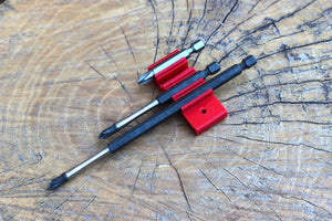 4-Bits Holder for Craftsman V20 Drill or Impact Driver - Convenient Storage for Phillip, Flat Blade, and Torx Bits - EveryThang3D