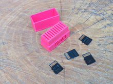 Load image into Gallery viewer, microSD Card Holder (10 Slots) - Cameras, Drones, and Electronics Accessory - EveryThang3D