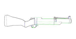 M79 Grenade Launcher Replica - 40mm Shell Prop