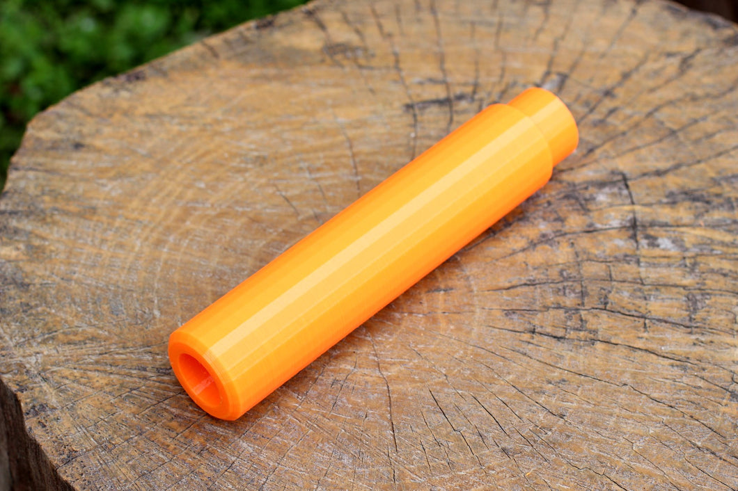 Mock Silencer Suppressor for SplatRBall SRB400 Gel Blaster - Barrel Customization Mod - Attaches to Original Orange Tip - No Tools Required - Blasters3D