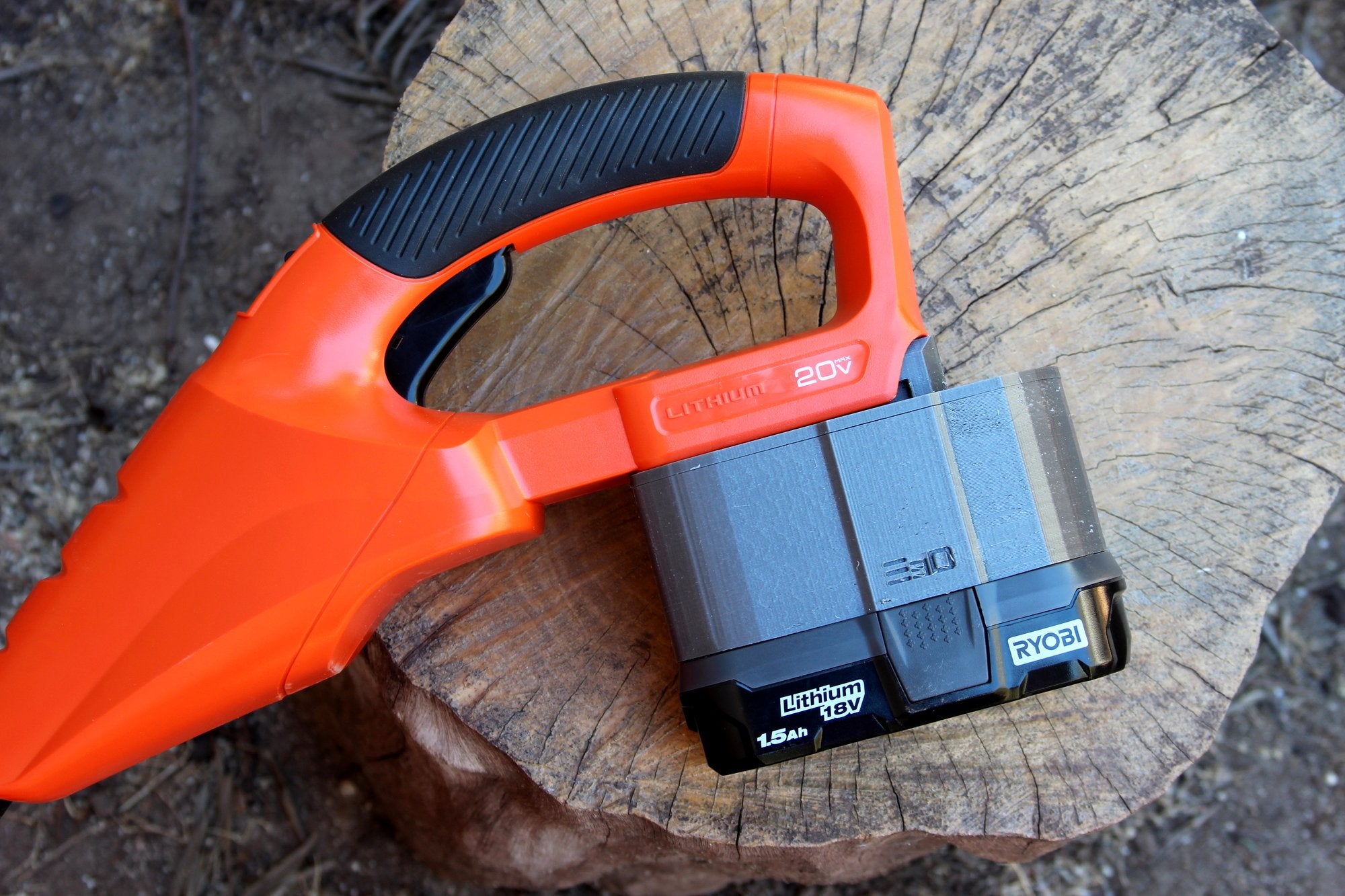 Bliv klar fredelig rangle DIY Adapter for Ryobi ONE+ Battery to Black+Decker 20V MAX Power Tool –  BlastersBB