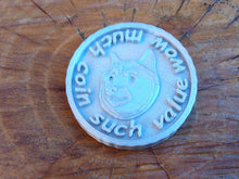 Load image into Gallery viewer, Doge Coin - Meme Cryptocurrency - Physical Tangible DogeCoin Symbolic Memorabilia - Gift for Crypto Investment Trading Fans - EveryThang3D