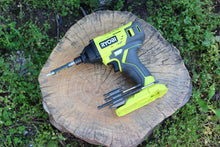 Load image into Gallery viewer, 4-Bits Holder for Ryobi ONE+ 18V Drill or Impact Driver - Convenient Storage for Phillip, Flat Blade, and Torx Bits - EveryThang3D