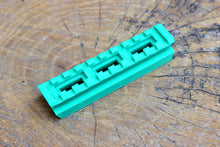 Load image into Gallery viewer, Blasters3D Top Picatinny Rail (10-Slots) for Zuru X-Shot Reflex 6 and Adventure Force Destroyer Revolver Blasters - Clip On Performance Mod for Foam Dart Toy - No Tools Needed