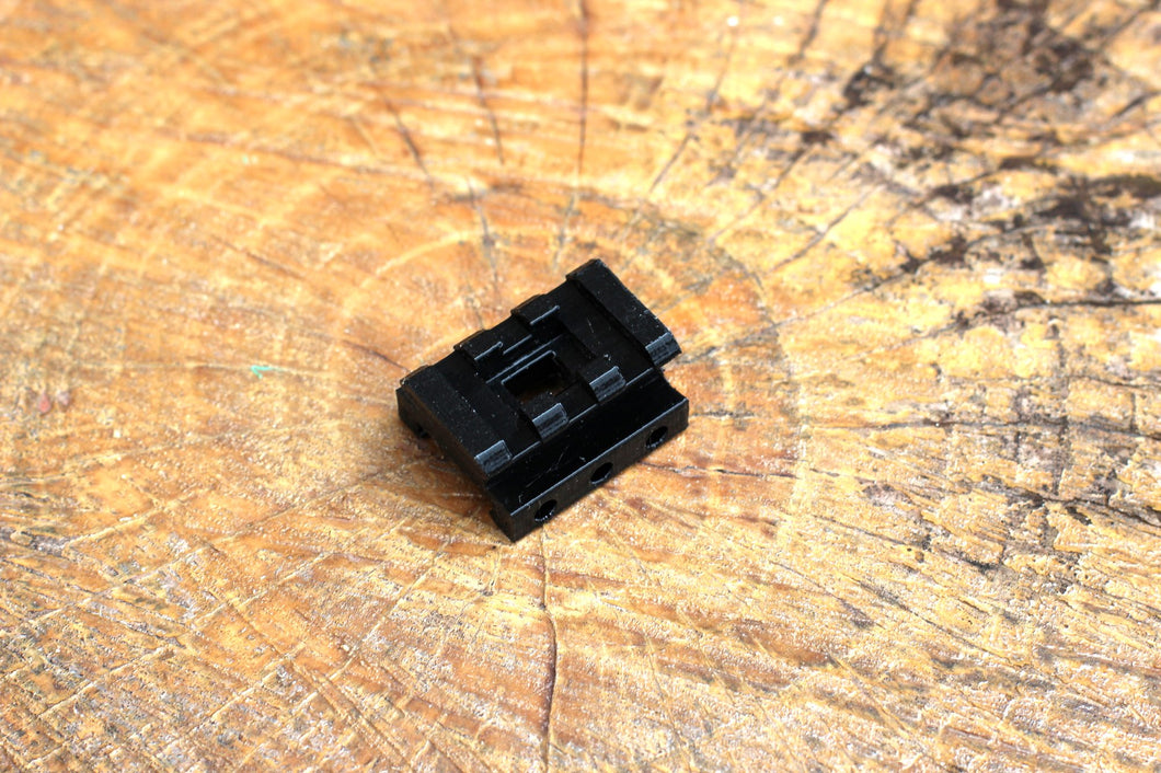 Blasters3D Picatinny Rail Adapter (3 Slots) for Hyper / Rival Blasters - Allows Use of Picatinny Parts: Sight, Scope, Laser, Flashlight