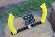 Load image into Gallery viewer, ActionCam CurvyGrip Handle - Turn Picatinny Rail into Action Cam Underwater Diving Rig Tray - For Cinematography and Videography Camcorder - EveryThang3D