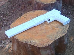 Hellsing Arms .454 Casull Pistol Replica - Science Fiction Anime Manga Cosplay Vampire Undead Fantasy Movie Film Gun Prop - Blasters3D