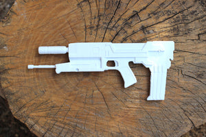 1:3 Scale M95A1 Phased Plasma Rifle Miniature Replica - 40 Watt Gun Prop - Science Fiction
