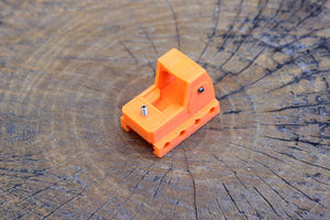 Airsoft3D Mini-RMR Reflex Sight Toy for Airguns, Airsoft Guns, Nerf Blasters, Gel Blasters, and Paintball Markers - Picatinny, Nerf, and Rival Rail Available